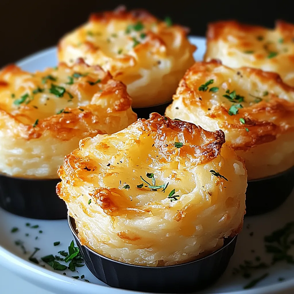 Cheesy Mashed Potato Puffs
