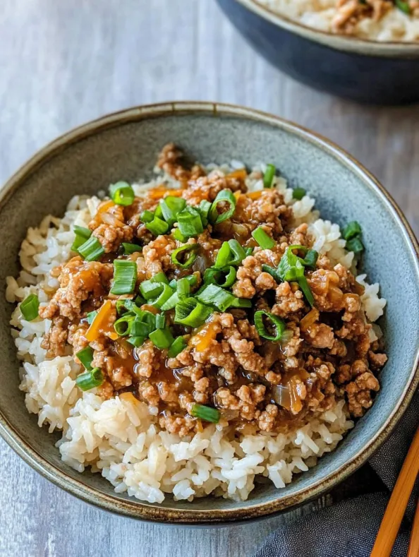 Turkey Teriyaki Rice Bowl