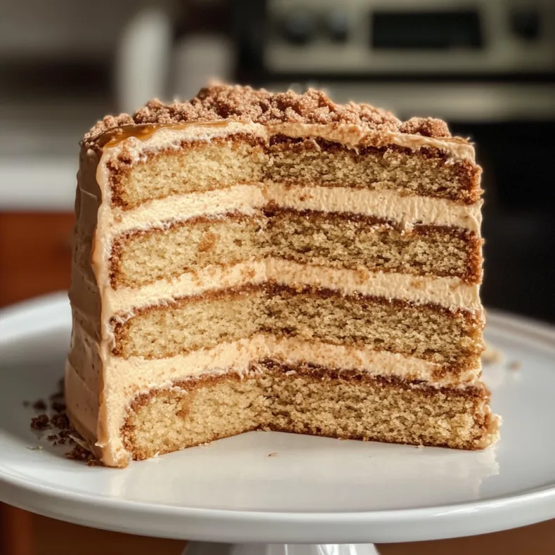 Biscoff Cookie Butter Cake
