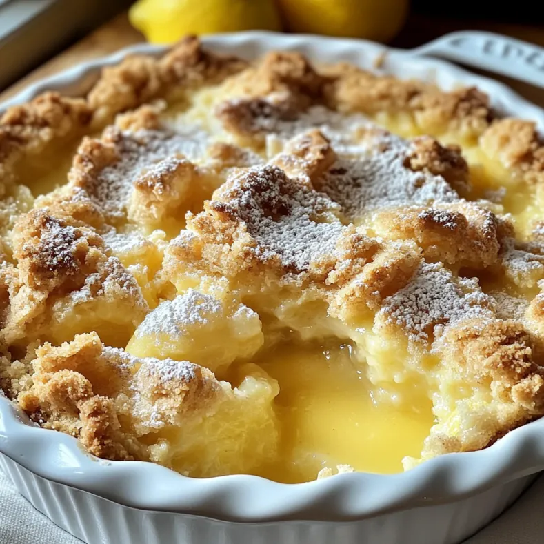 Magic Lemon Cobbler: A Sweet, Tangy Dessert Delight
