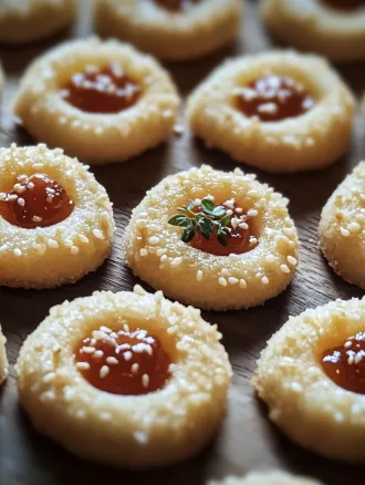 Cheesy Thumbprint Appetizers with Hot Pepper Jelly