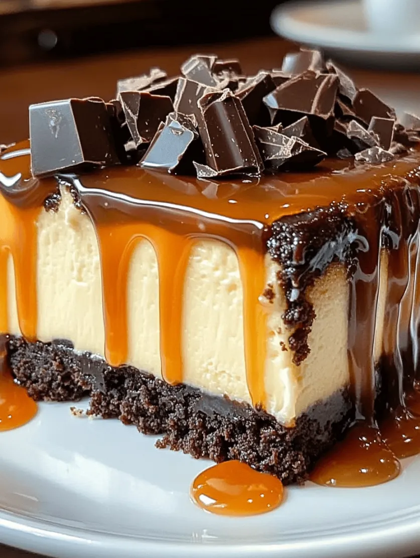 Chocolate Caramel Toffee Crunch Cake