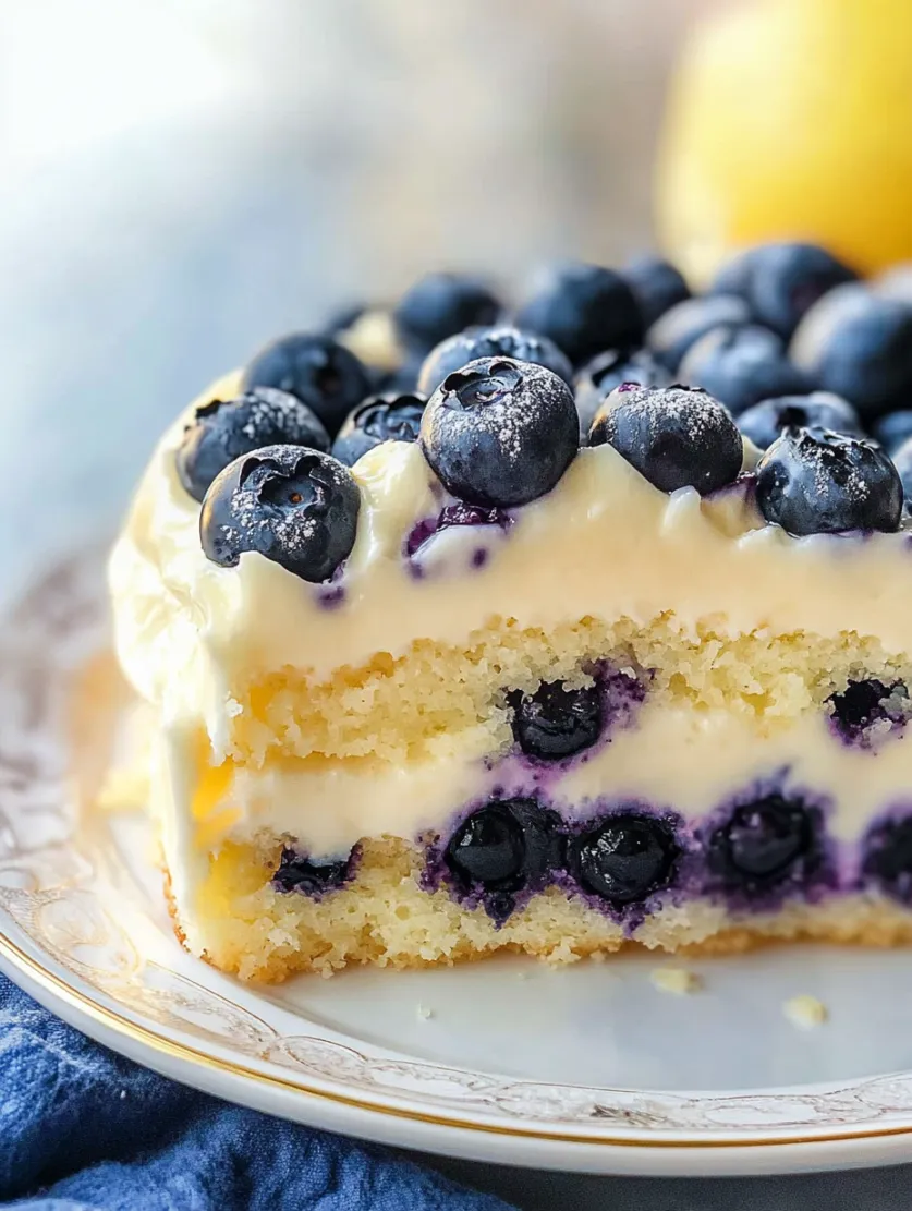 Lemon Blueberry Cake