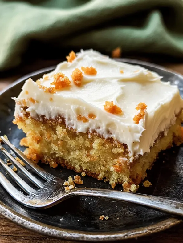 Pineapple Carrot Cake with Cream Cheese Frosting