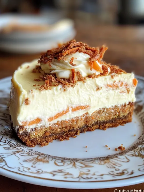 Carrot Cake Cheesecake
