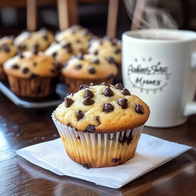 Bakery Style Chocolate Chip Muffins