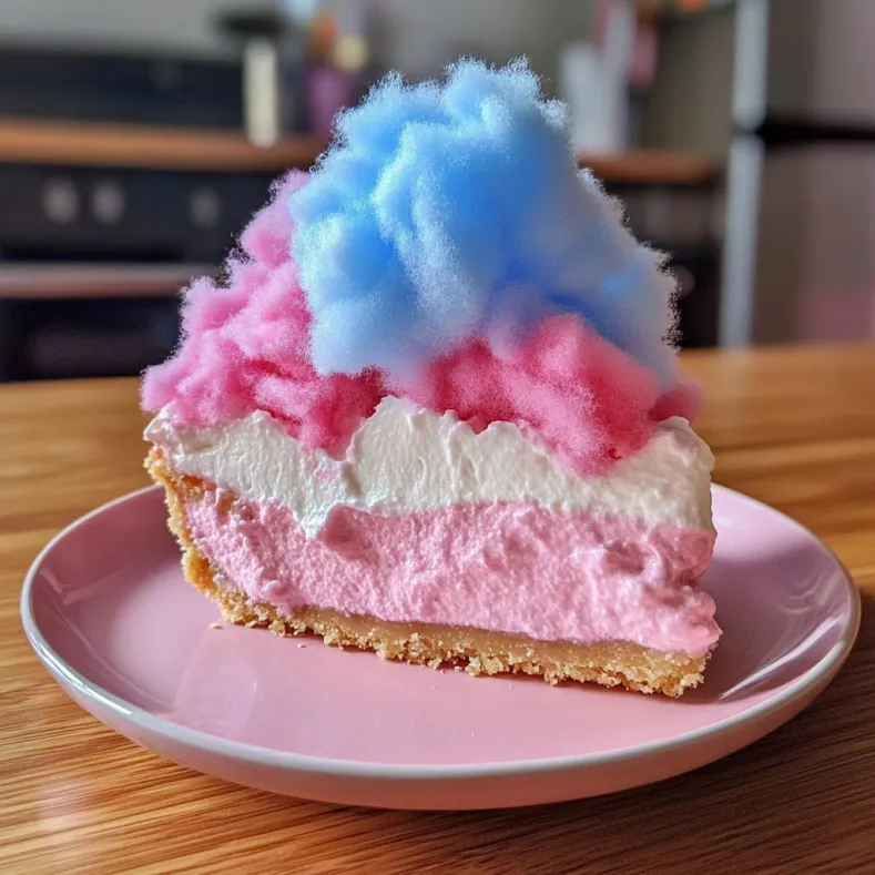 Cotton Candy Cheesecake