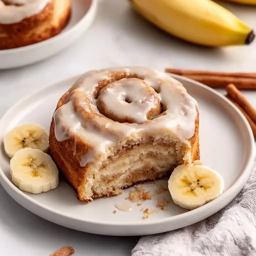 Banana Bread Cinnamon Rolls