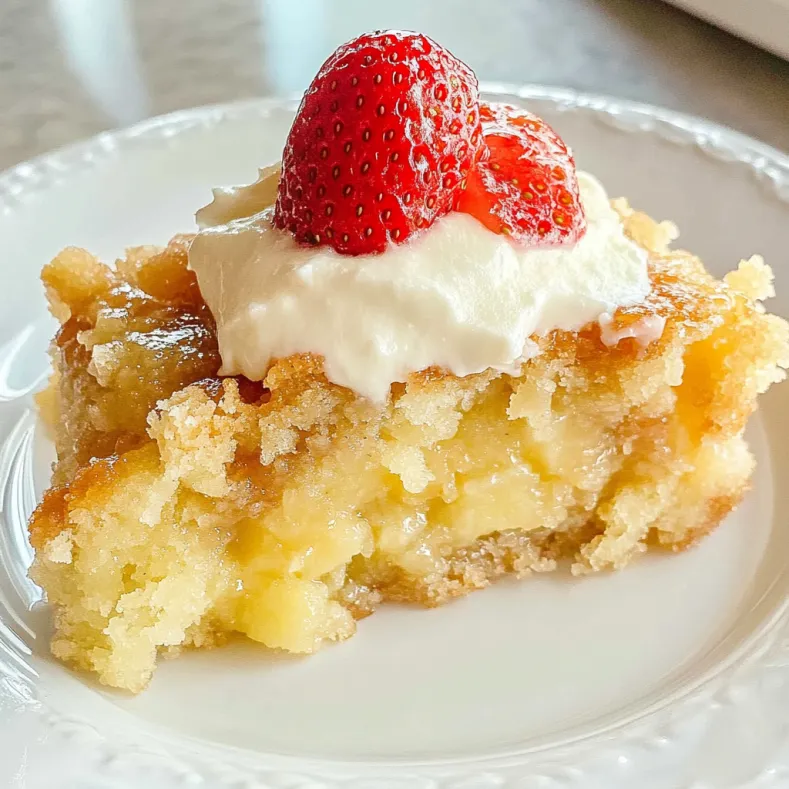 Pineapple Dump Cake (Cobbler)