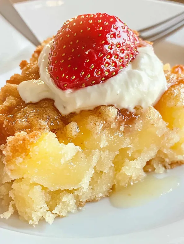 Pineapple Dump Cake (Cobbler)
