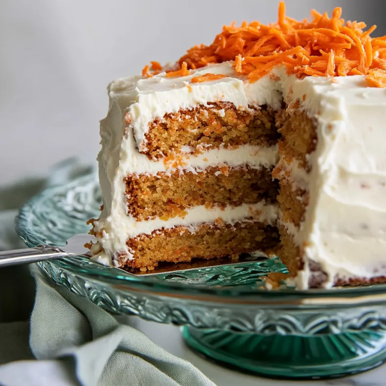 So Moist Old Fashioned Carrot Cake with Pineapple