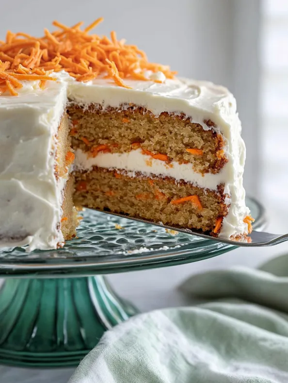 So Moist Old Fashioned Carrot Cake with Pineapple