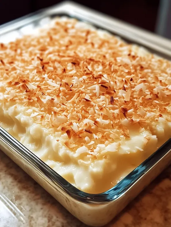 Ooey Gooey Coconut Cake
