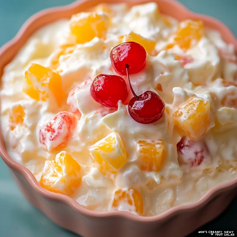 Mom’s Creamy New York Fruit Salad