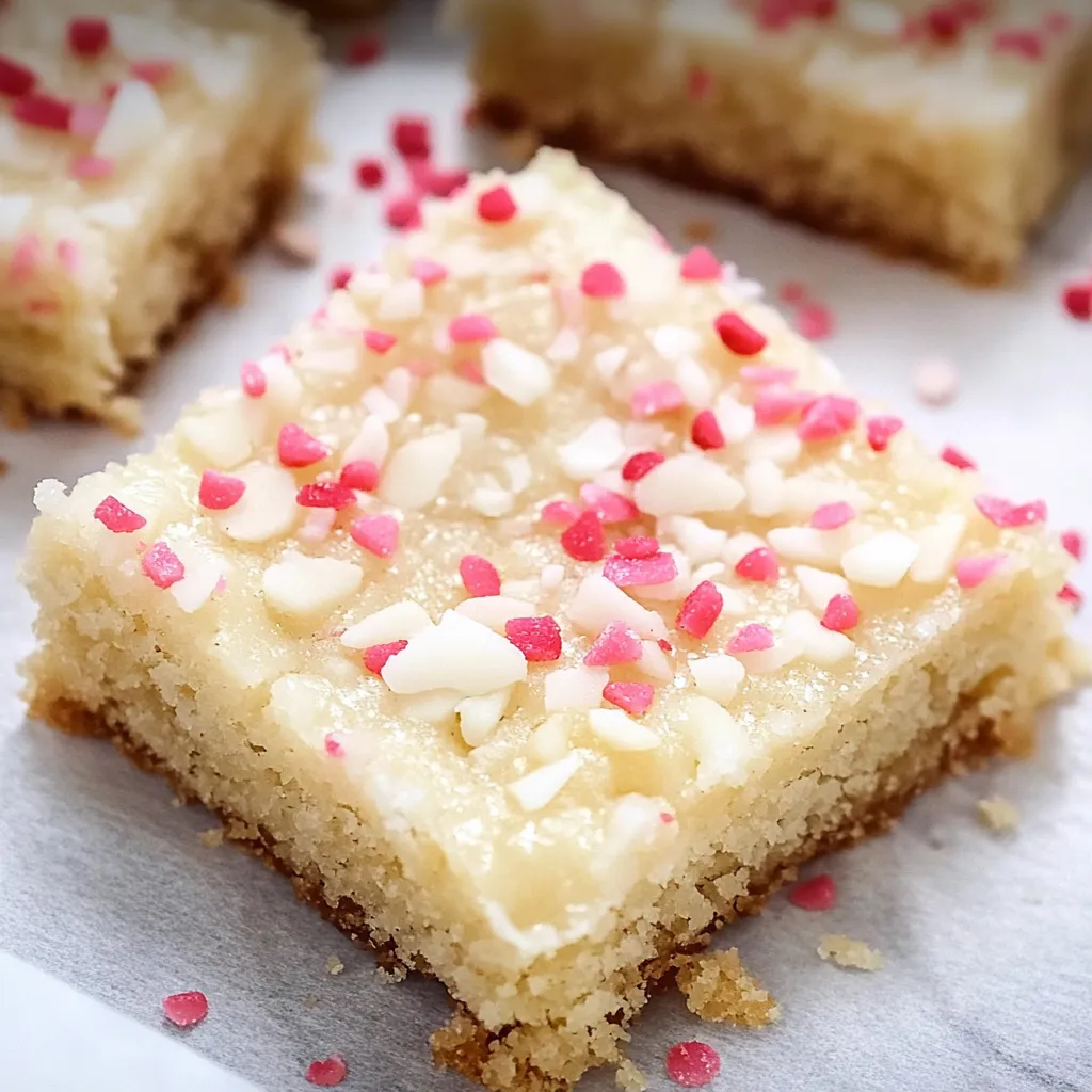 Almond Flour Sugar Cookie Bars