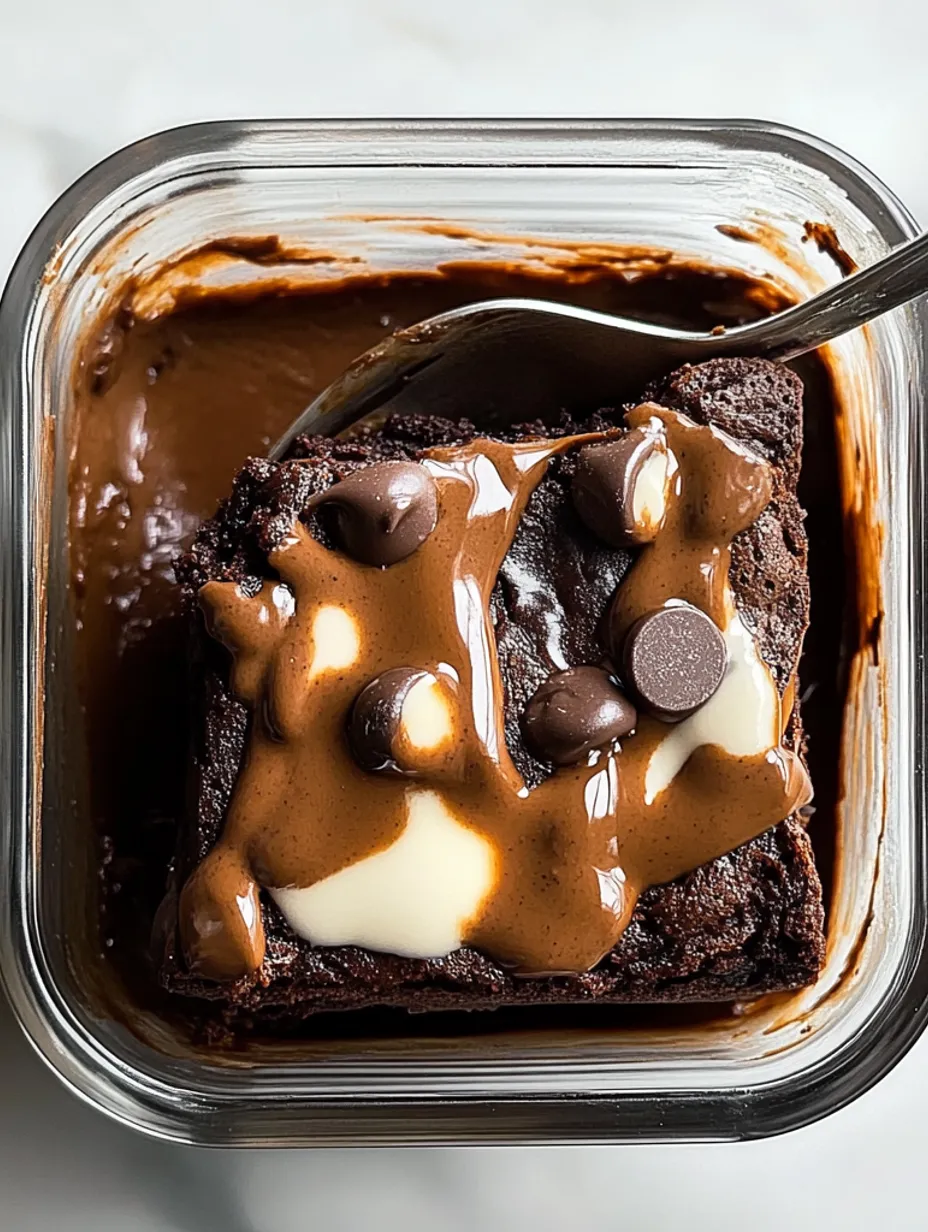 Two Minute Protein Brownie