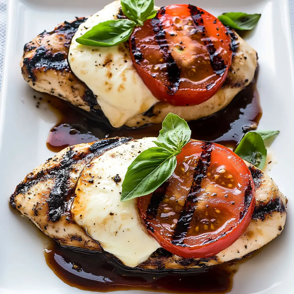 Grilled Chicken Caprese