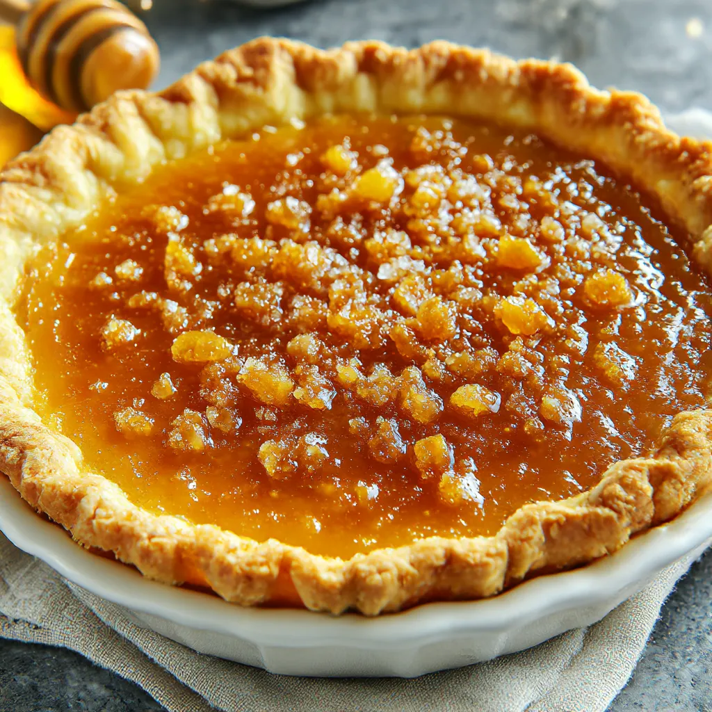 Salted Honey Pie: A Perfect Blend of Sweet and Salty