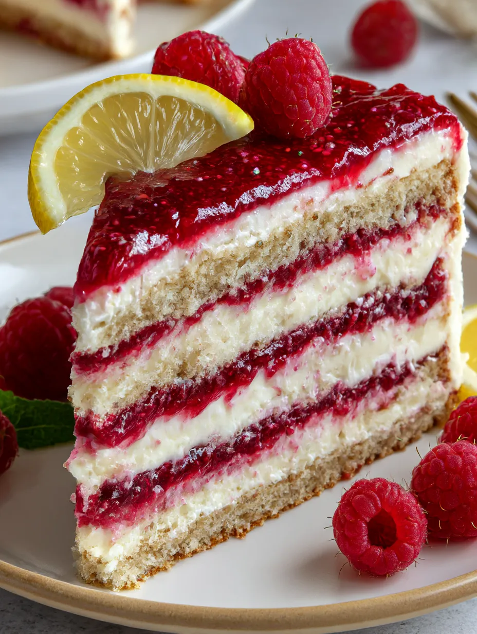 Fresh Raspberry Tiramisu