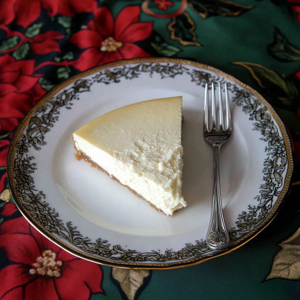 Fluffy Crustless Cheesecake (NY Style)