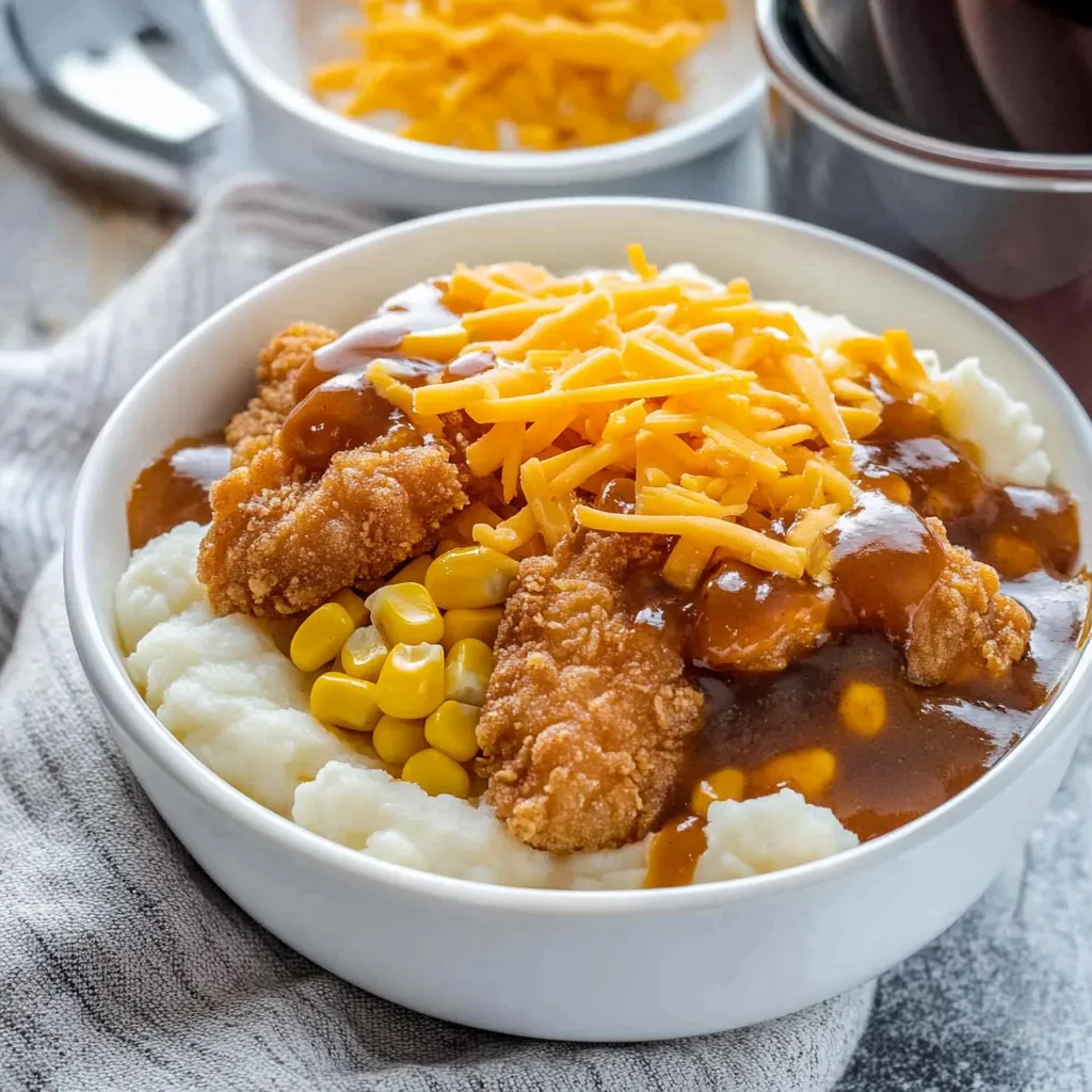 Copycat KFC Bowls