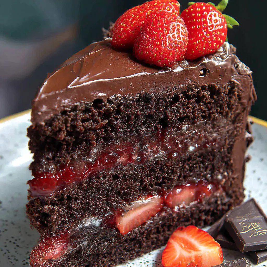 Chocolate Strawberry Cake Recipe: Indulgent Dessert Tips