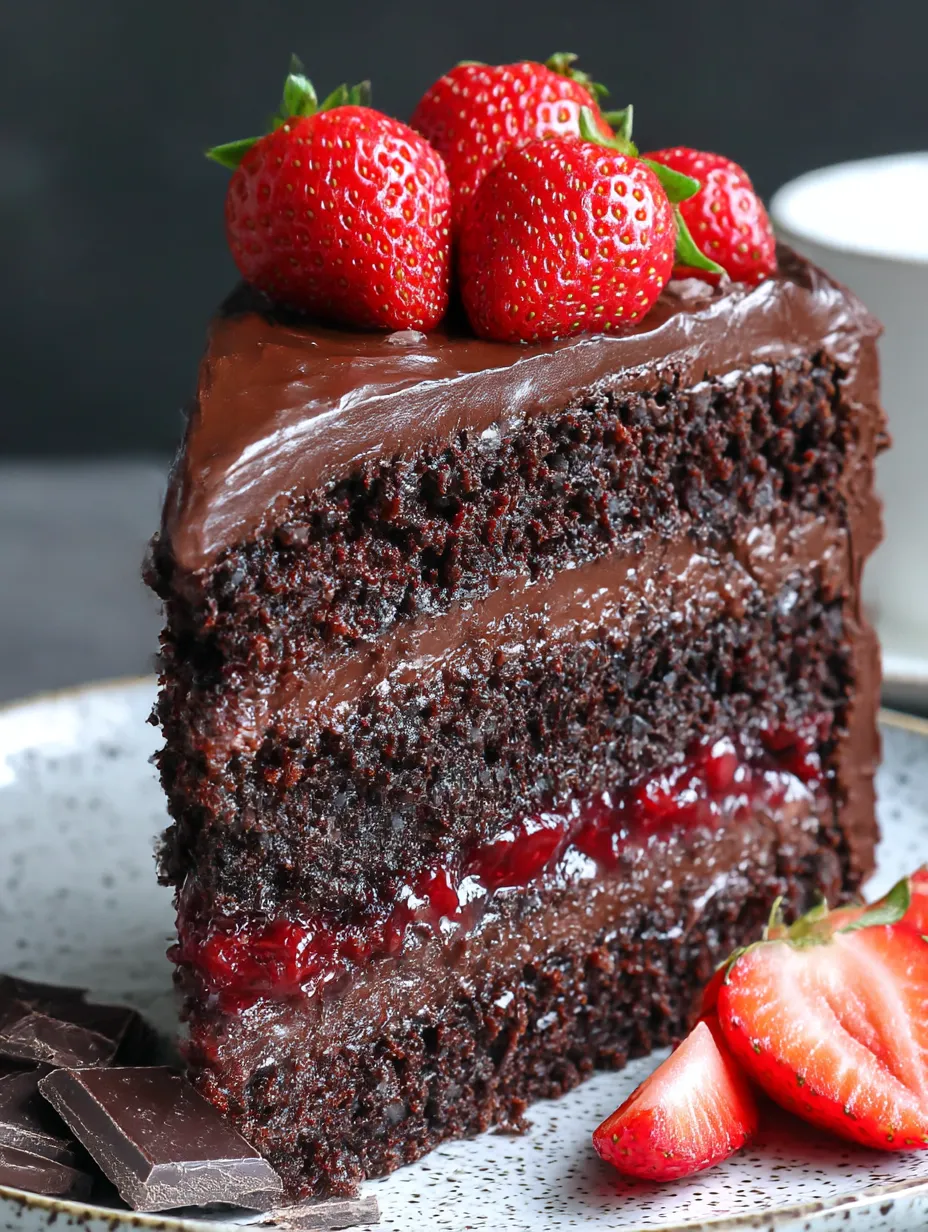 Chocolate Strawberry Cake Recipe: Indulgent Dessert Tips