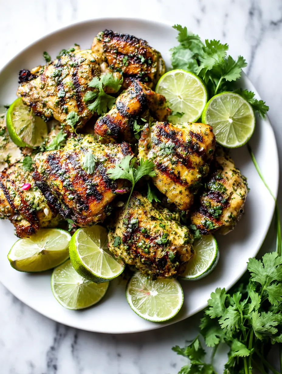 Cilantro Lime Chicken Thighs