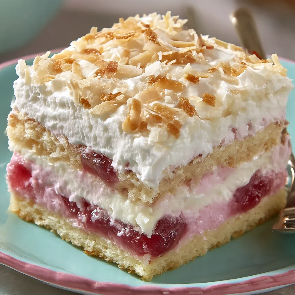 Rhubarb Fluff Recipe