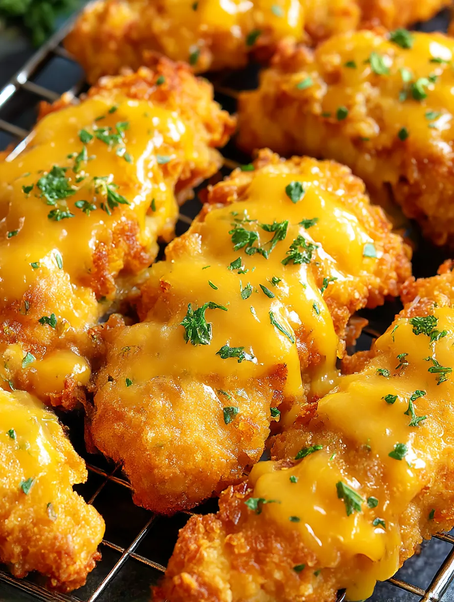 Crispy Cheddar Chicken