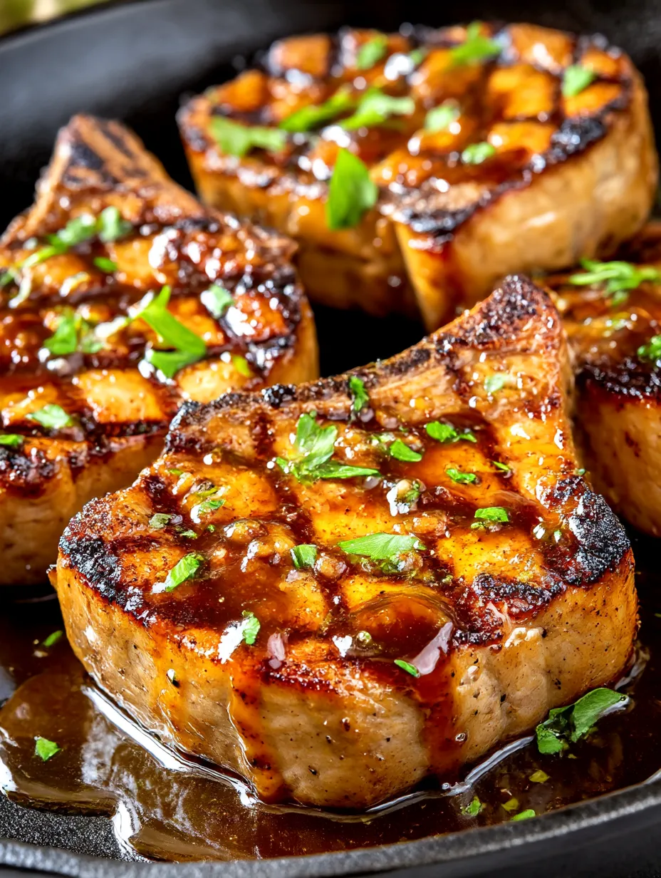 Honey Garlic Pork Chops