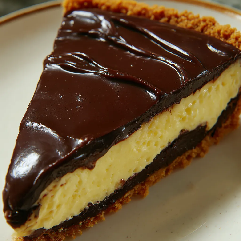 Boston Cream Pie Cheesecake Recipe