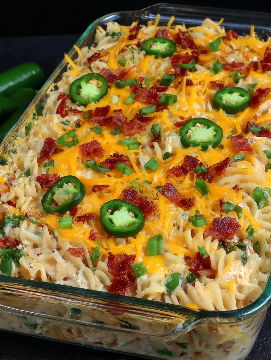 Jalapeno Popper Chicken Casserole Recipe