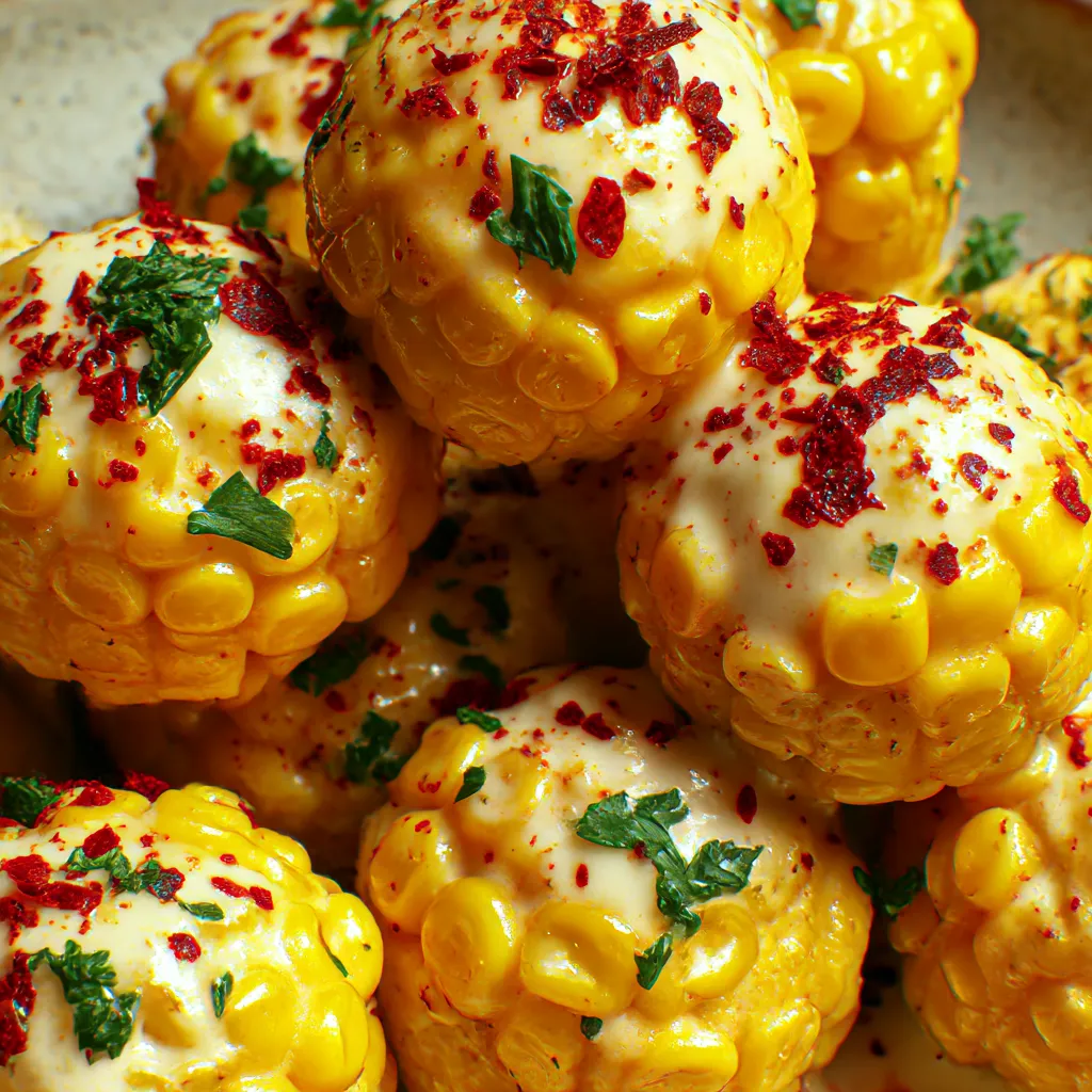 Spicy Mexican Corn Bites
