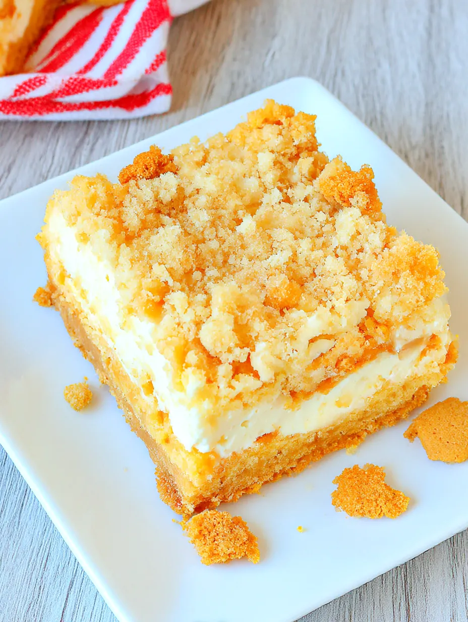 A slice of banana blondies.
