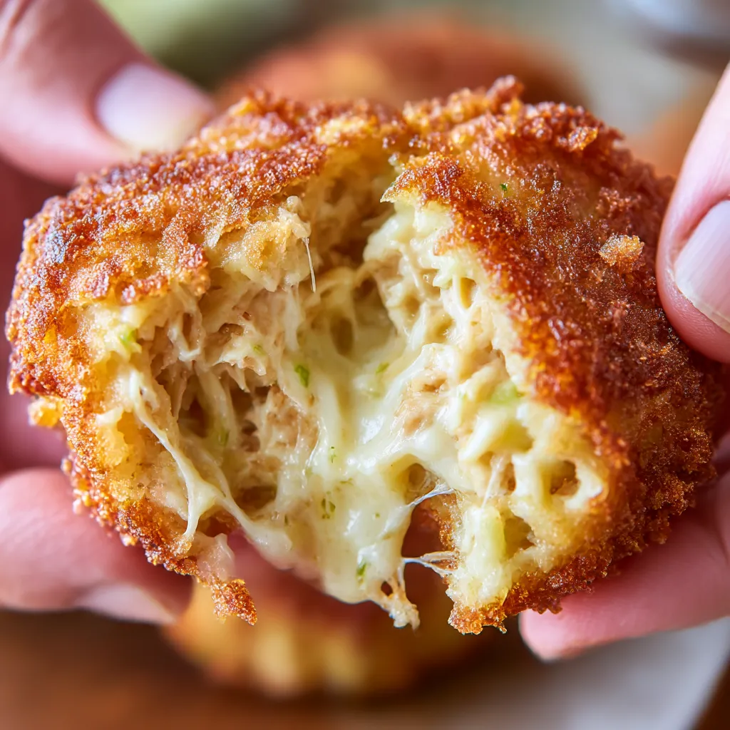 A hand holding a piece of food.
