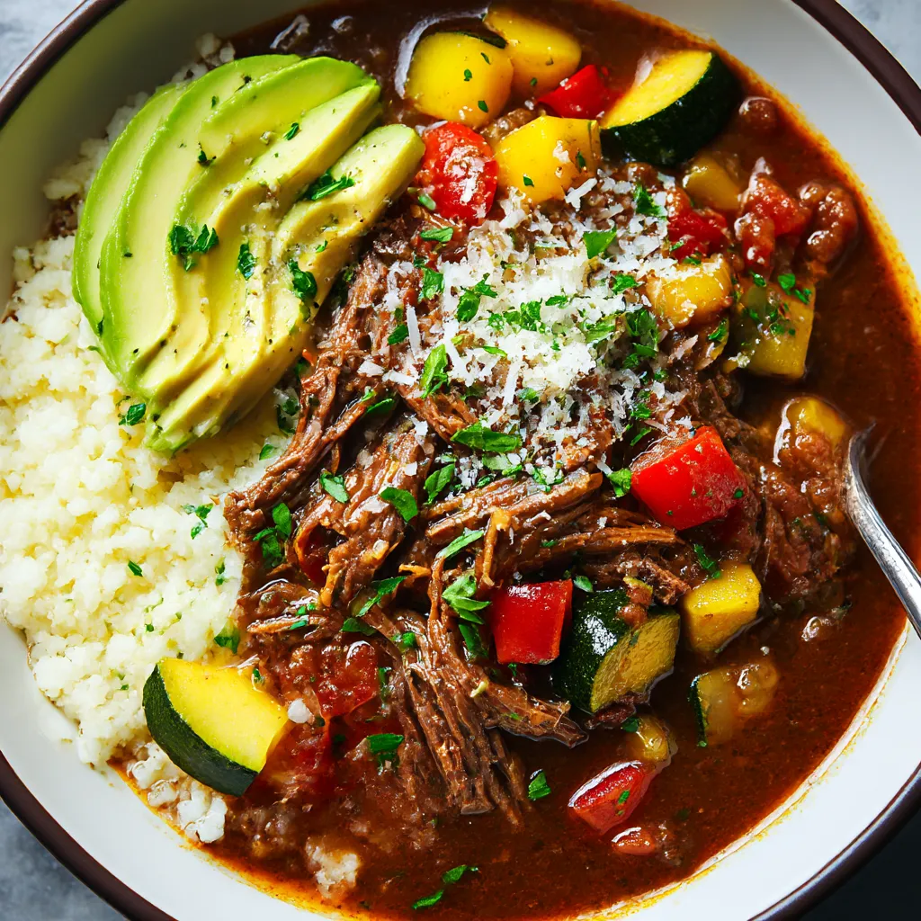 A bowl of food with meat, vegetables, and rice.