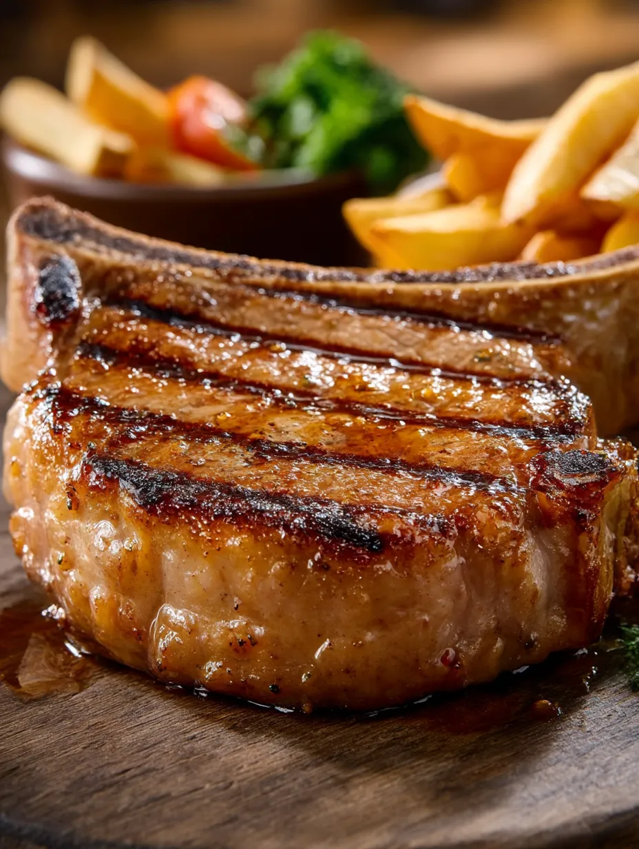 A Texas Roadhouse Pork Chop.