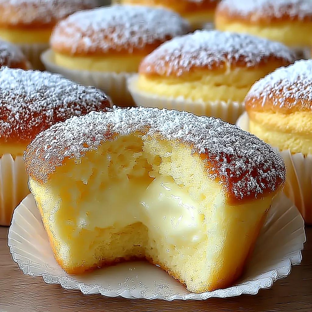 Fluffy Japanese Cotton Cheesecake Cupcakes You Must Try!