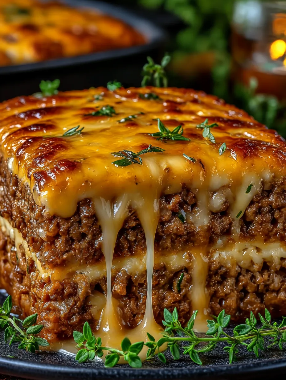 A close up of a cheesy ground beef empanada.