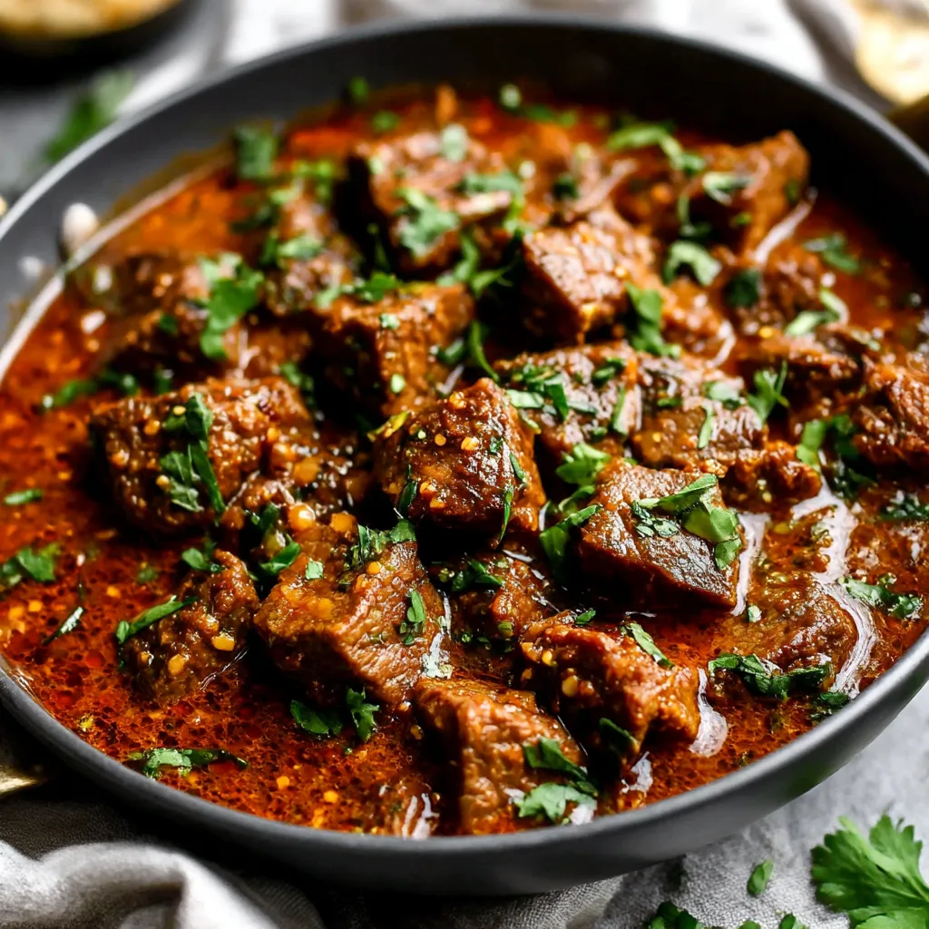 A bowl of Italian pot roast with polenta.