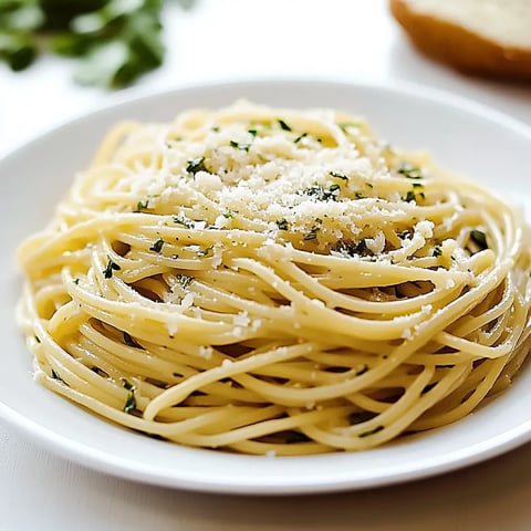Garlic Butter Spaghetti with Herbs